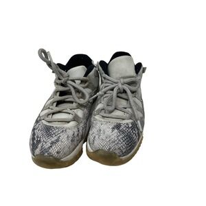 Jordan 11 Retro Low Snake Light Bone Shoes Mens 8